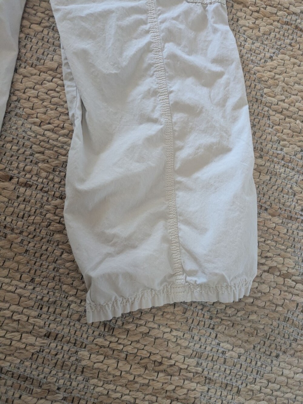 BDG Urban Outfitters Women’s Cream Y2K Cargo Pants Low Rise XS Cotton Blend - Picture 3 of 11